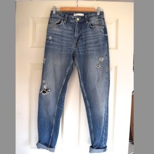 Zara Denim high waisted jeans